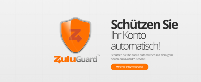 Zulutrade bietet außerdem mit dem ZuluGuard optimalen Schutz