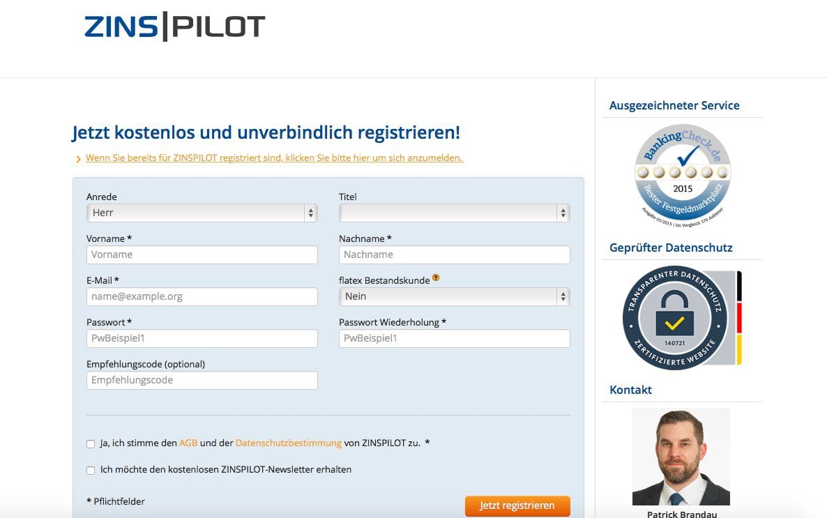 zinspilot_registrierung