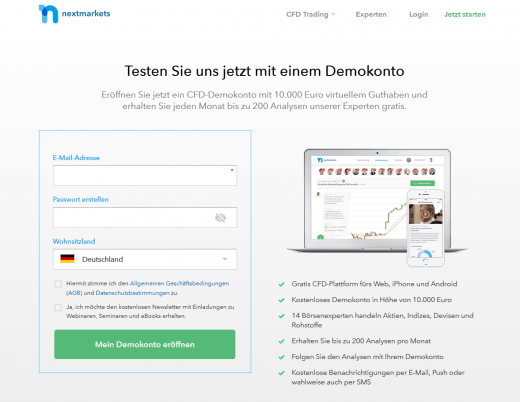 Nextmarkets Testbericht
