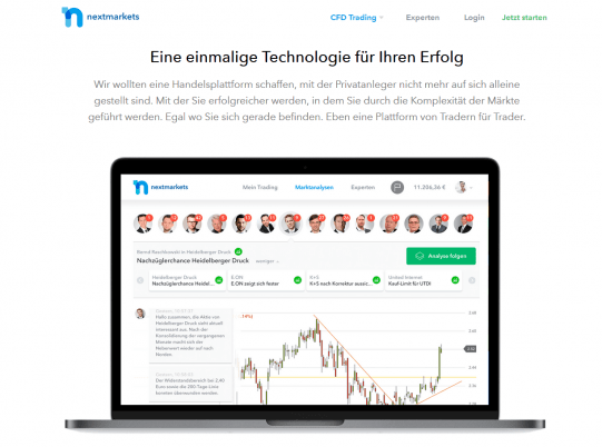 Nextmarkets Plattform