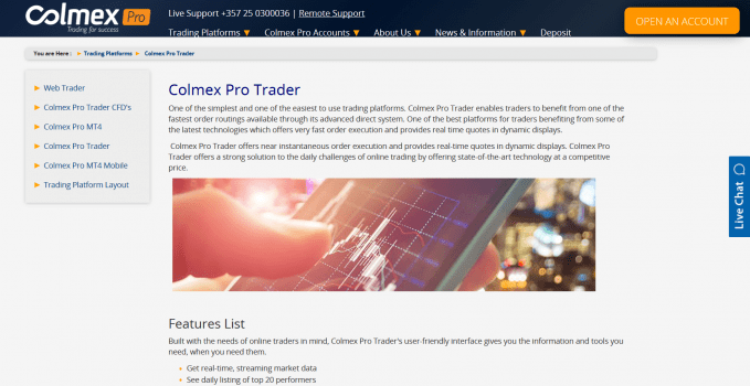 Tradenet Handelsplattform