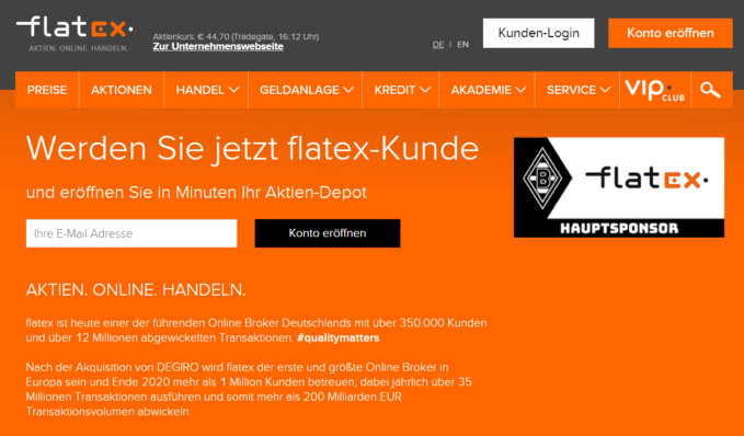 Flatex Erfahrungen
