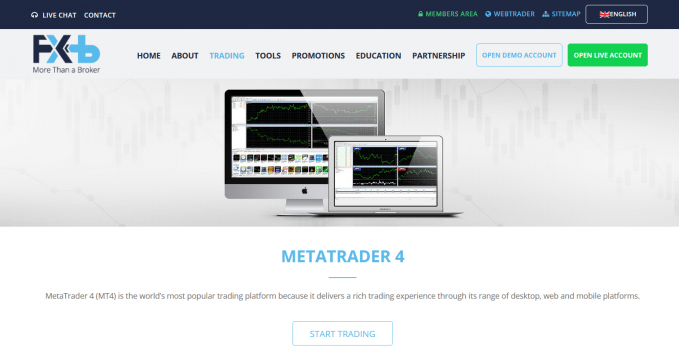 FXB Trading Handelsplattformen