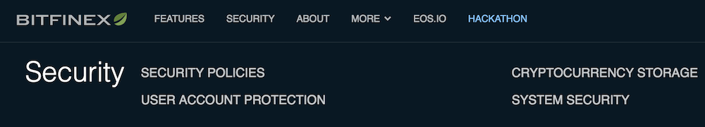 Bitfinex Sicherheit