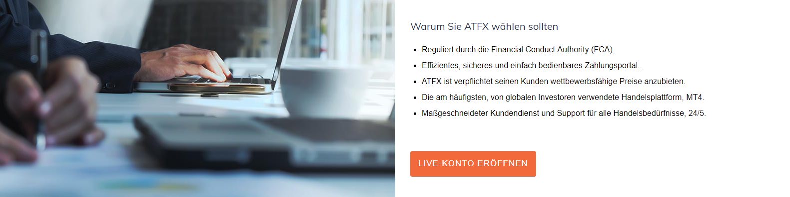 Das sind Gründe für ATFX