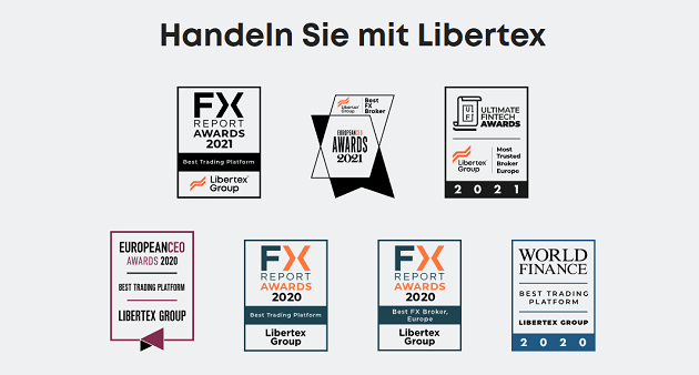 Libertex Auszeichnungen